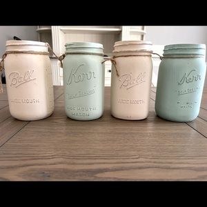 Painted Ball Jars